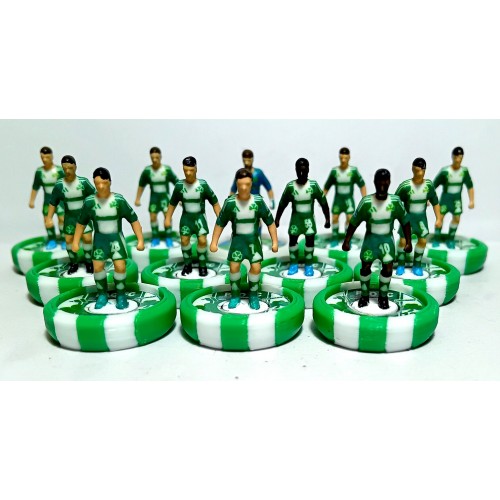 Subbuteo Andrew Table Soccer Panathinaikos 2024-25 on WSB Professional bases 